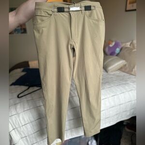 Lululemon ABC chinos, 30x30, khaki, barely worn